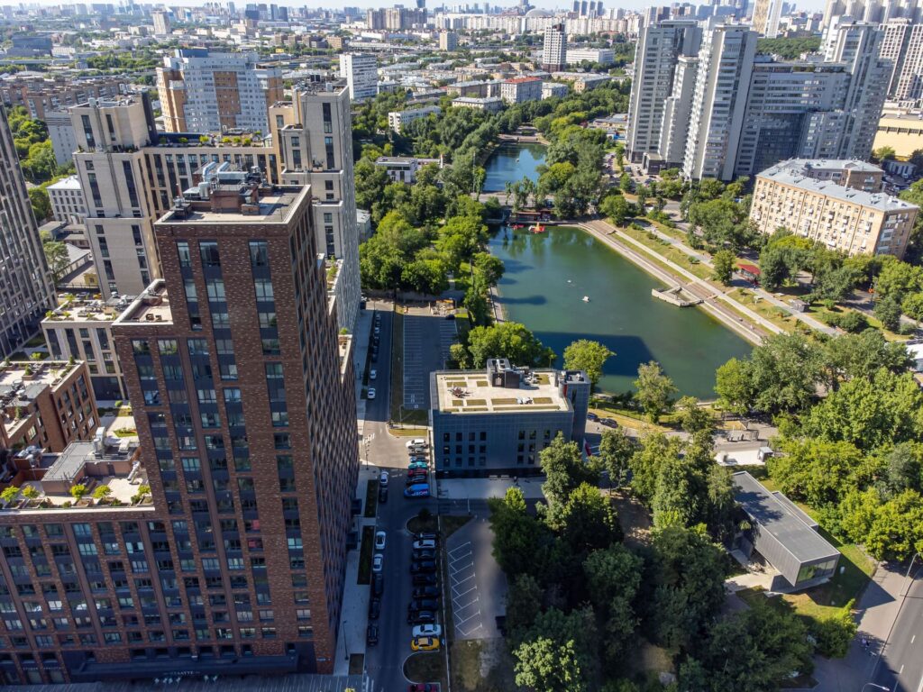 Красногвардейские пруды рядом с ЖК Новопесковский